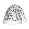 Stylish Penguin-Pattern Santa Hat for Children, Red view 1