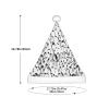 Stylish Penguin-Pattern Santa Hat for Children, Red view 3