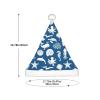SDEGTHO Underwater Marine Life Red Santa Hat for Children view 3
