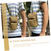 Mikinona Wilderness Medicine Bag, 3-Piece Modular Emergency Kit Bag, Polyester First Aid Bag with Zipper and Large Storage Capacity view 3