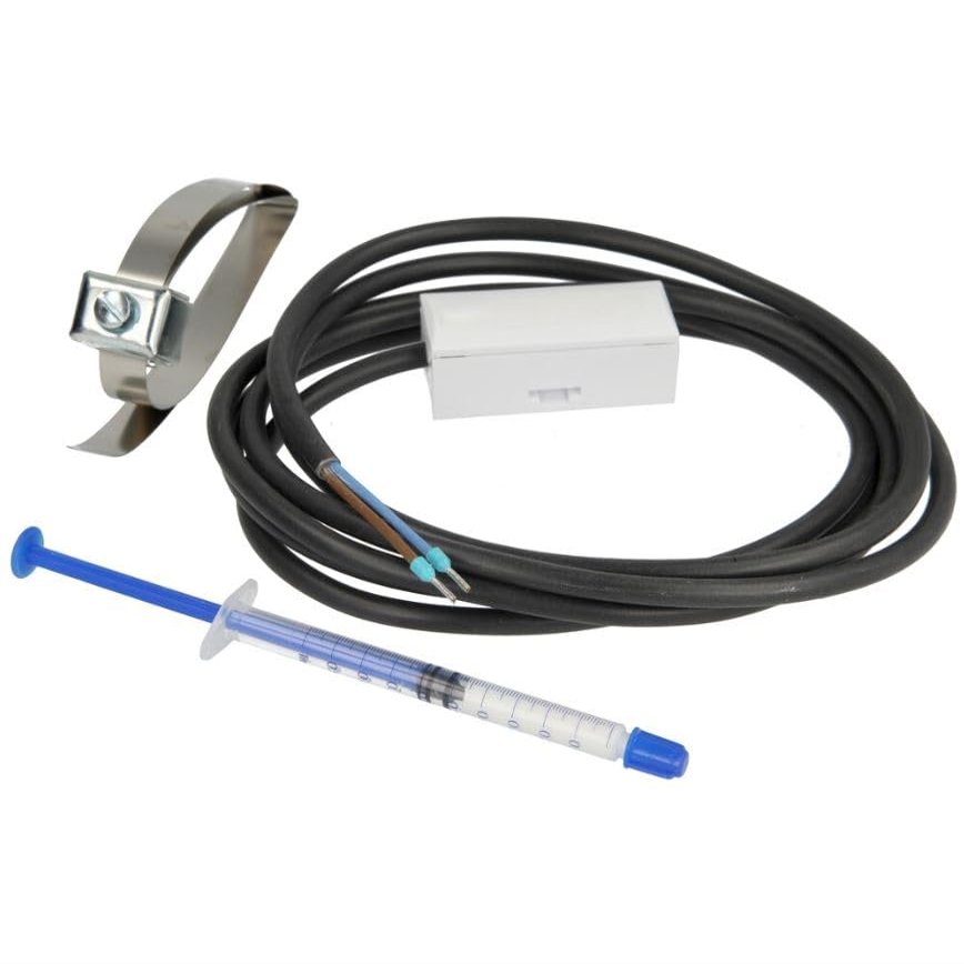 VF204 Flow Temperature Sensor for EBV Controls with Sensor Strap and Thermal Paste