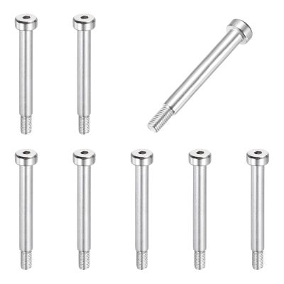 QUARKZMAN 8-Pc. 304 Stainless Steel Shoulder Bolts, 6 mm Shoulder Diameter
