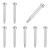 QUARKZMAN 8-Pc. 304 Stainless Steel Shoulder Bolts, 6 mm Shoulder Diameter view 1