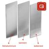 GAL-INDUSTRIAL Brushed Aluminum Flat Bar, 100 x 5 mm, 50 cm, EN AW-6060 (PA38) view 3