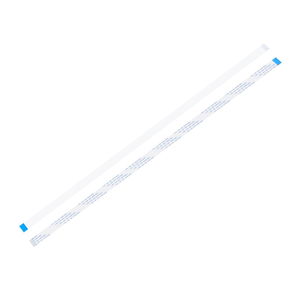 QUARKZMAN 5-Piece 24-Pin 500 mm FPC FFC Flexible Flat Ribbon Cable, Type B