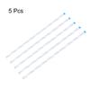 QUARKZMAN 5-Piece 24-Pin 500 mm FPC FFC Flexible Flat Ribbon Cable, Type B view 2