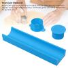 TIKATARER Round Cake Pop Mold, 3D-Printed Cutter & Pusher, Sky Blue view 2