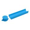 TIKATARER Round Cake Pop Mold, 3D-Printed Cutter & Pusher, Sky Blue view 3