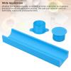 TIKATARER Round Cake Pop Mold, 3D-Printed Cutter & Pusher, Sky Blue view 4