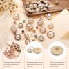 QUARKZMAN 8-Piece 20 mm Gold Pearl Metal Buttons view 3