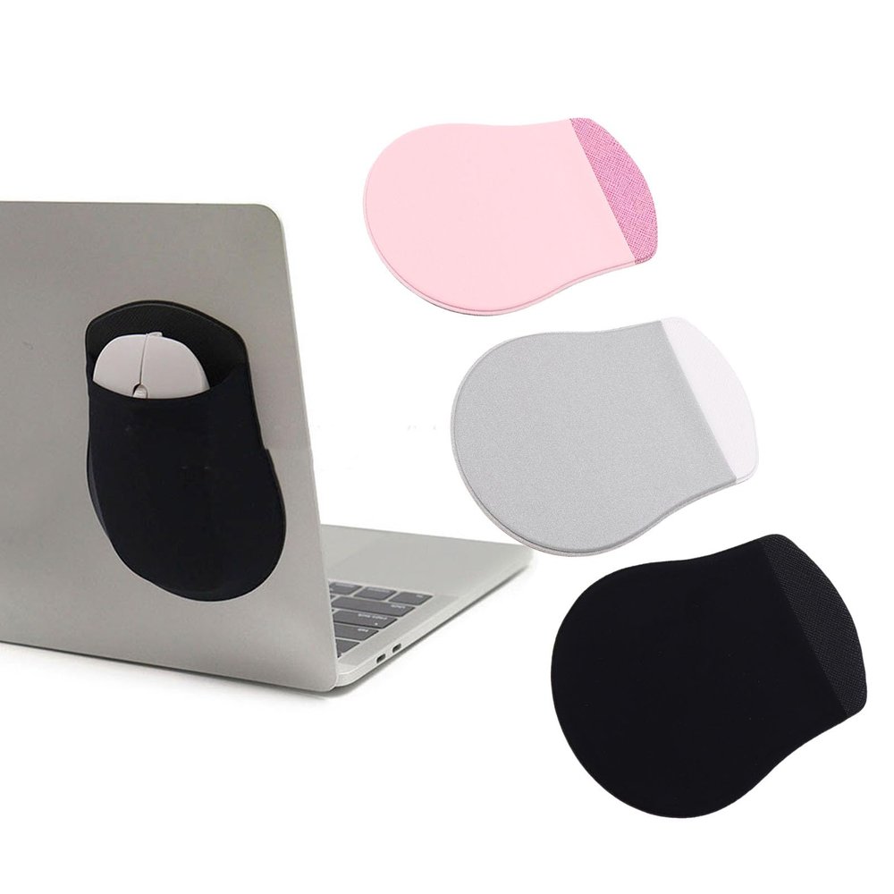 SENECESLI Slim Laptop Mouse Holder, 3-Pack PU Mouse Sleeves