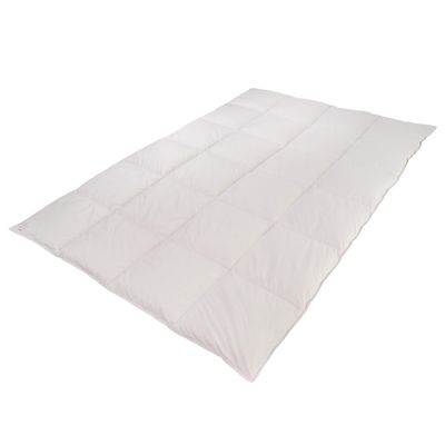 Knsemller Comfort Down Duvet, Canadian Down and Feathers (Class 1), 100% Cotton Mako Batiste Cover (150 Nm)