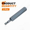 QUARKZMAN 2-Piece 14 mm Hex Socket Bit Set, 100 mm, 1/4 in. Hex Shank view 3