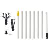 Fonowx Bulb Changer with 2 Holders and Suction Cup, Telescopic Pole up to 3.1 m view 1