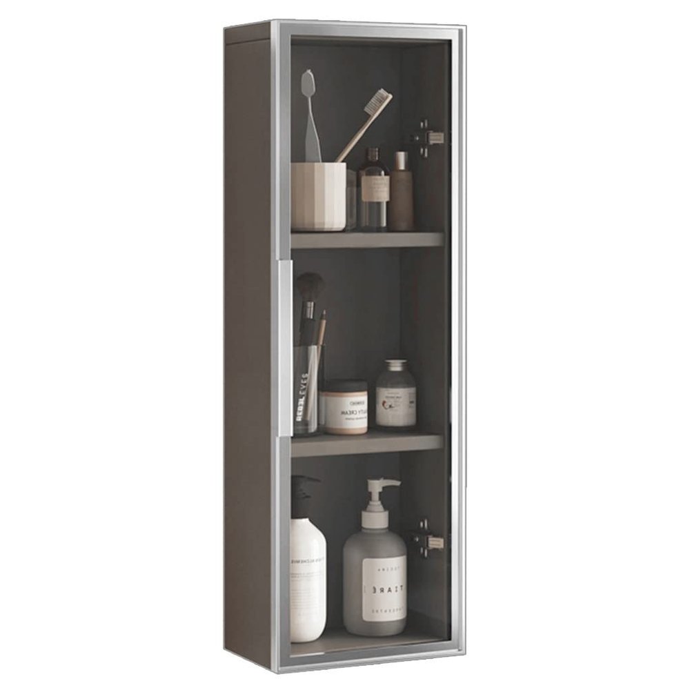 Compact 3-Piece Bathroom Medicine Cabinet, Space-Saving Storage with Dividers, Stylish Cosmetic Storage for Small Spaces, Easy Access and Organization