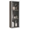 Compact 3-Piece Bathroom Medicine Cabinet, Space-Saving Storage with Dividers, Stylish Cosmetic Storage for Small Spaces, Easy Access and Organization view 1