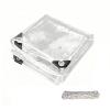 Waterproof Transparent Tarp 270 x 570 cm with Grommets view 1