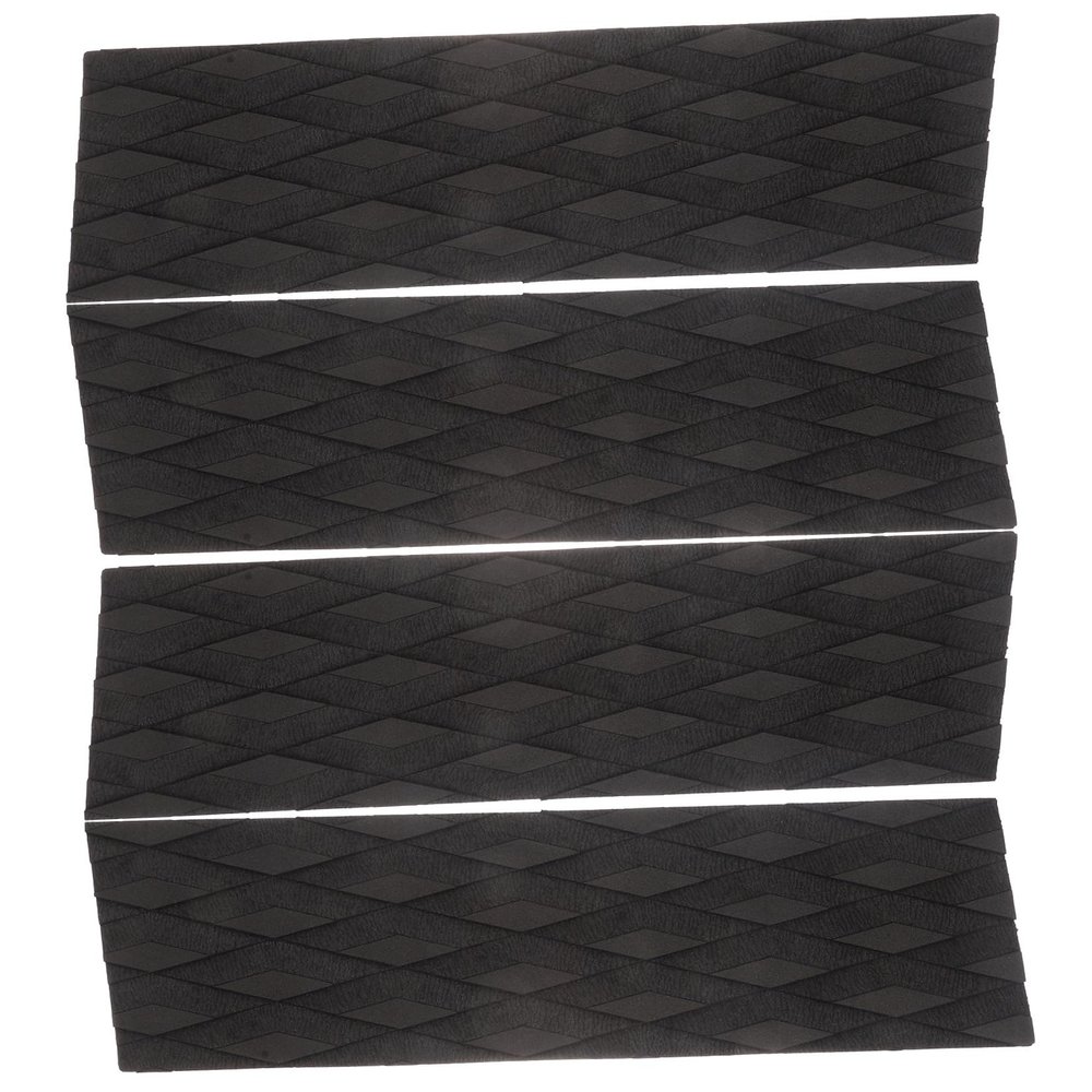HOLIDYOYO EVA Surfboard Traction Pads, Strip-Shaped, 4-Piece Self-Adhesive Non-Slip Deck Pads for Stable Traction and Comfort, for Shortboards and Water Skis