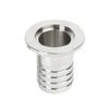 HBGNZU 1pc Hose Barb KF 10/16/25/40/50 Clamp 304 Stainless Steel Sanitary Vacuum Fitting for Home Brewing (8 mm, KF40, 55 mm Ferrule) view 1