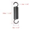 2-Pack Extension Springs, 1.5 mm Wire, 8 mm OD, 300 mm Free Length, Double Hooks view 2