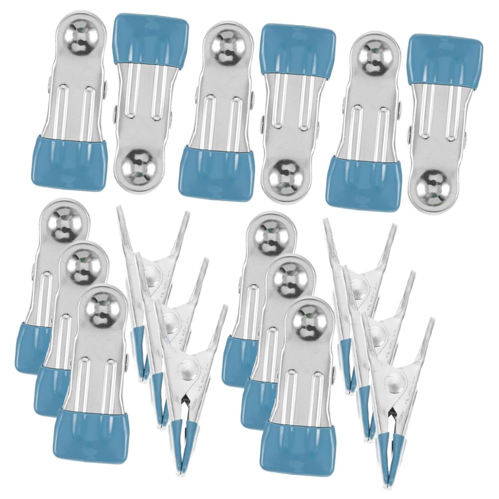 JOINPAYA 50-Piece Stainless Steel Pool Cover Clips for Garden Pools, Summer Parties and Outdoor Use
