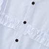Men’s Medieval Steampunk Pirate Shirt, Victorian Renaissance Ruffle Shirt view 3
