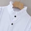 Men’s Medieval Steampunk Pirate Shirt, Victorian Renaissance Ruffle Shirt view 4