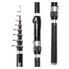 Telescopic Fishing Rod Rock Spinning Fly Carp Feeder Carbon Fiber Pesca 2.7 m, 4, 1, 8, 5 Mini Travel Reel Seat (Black, 3.0 m) view 1