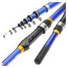 Telescopic Fishing Rod Rock Spinning Fly Carp Feeder Carbon Fiber Pesca 2.7 m, 4, 1, 8, 5 Mini Travel Reel Seat (Black, 3.0 m) view 2