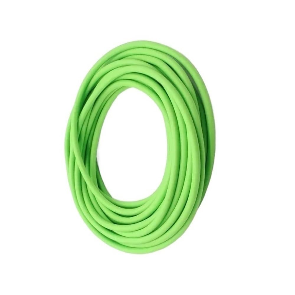 High-Pressure-Resistant Latex Rubber Tubing, Green, 10 m x 2 mm x 4 mm