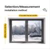 Reusable Window Insulation Film, 140 x 180 cm view 2