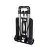 Mobestech Folding Black Aluminum Alloy Shopping Trolley view 1