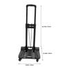 Mobestech Folding Black Aluminum Alloy Shopping Trolley view 2