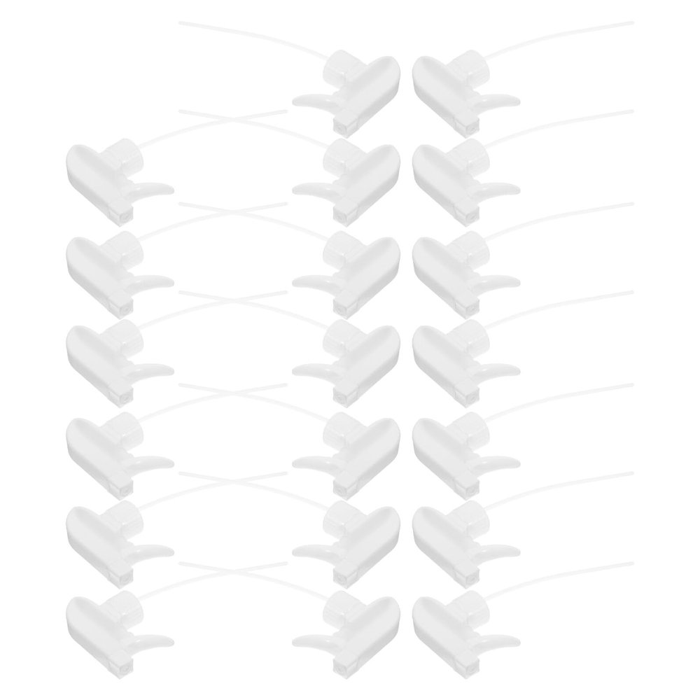LALADEFIEE 20-Pack Reusable Plastic Trigger Spray Nozzles for Bottles