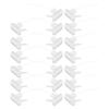 LALADEFIEE 20-Pack Reusable Plastic Trigger Spray Nozzles for Bottles view 1