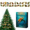 2025 2D Acrylic Turtle Ornament Advent Calendar view 2