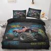 GEDAEUBA Monster Truck Duvet Cover Set 140 x 200 cm, Winter view 4