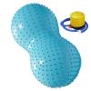 Exercise Fitness Ball, 45 x 90 cm, Peanut Shape, Balance Tool with Air Pump view 1