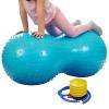 Exercise Fitness Ball, 45 x 90 cm, Peanut Shape, Balance Tool with Air Pump view 3