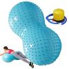 Exercise Fitness Ball, 45 x 90 cm, Peanut Shape, Balance Tool with Air Pump view 4