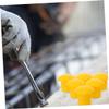 60 Yellow Plastic Rebar Safety Caps view 2