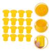 60 Yellow Plastic Rebar Safety Caps view 4