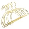 VILLFUL 10-Pack Gold-Tone Half-Moon Metal Hangers view 1