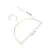VILLFUL 10-Pack Gold-Tone Half-Moon Metal Hangers view 2