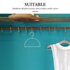VILLFUL 10-Pack Gold-Tone Half-Moon Metal Hangers view 3
