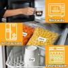 Freezer Labels Roll, Self-Adhesive, 1000 Count, 2.5 x 5 cm, Waterproof, Blank view 3