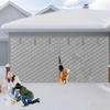 Magnetic Thermal Garage Door Curtain, Gray, 442 × 229 cm view 1