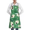 RRhgipp Unisex Apron with Cute Cartoon Sheep for Cooking, Home, Kitchen, Restaurants, Cafés, and Christmas Gifts view 1