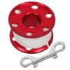GRIRIW Dive Reel with Thumb Stopper, Lightweight Aluminum Alloy Finger Spool, Anti-Tangle Design, Integrated Line and Hook, and Floating Marker view 1