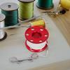 GRIRIW Dive Reel with Thumb Stopper, Lightweight Aluminum Alloy Finger Spool, Anti-Tangle Design, Integrated Line and Hook, and Floating Marker view 4